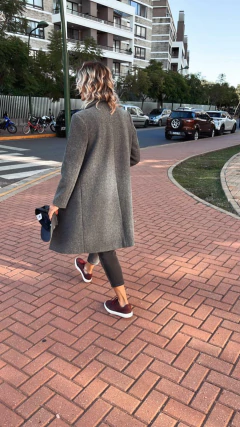 CAMILE en cuero bordo - Canela