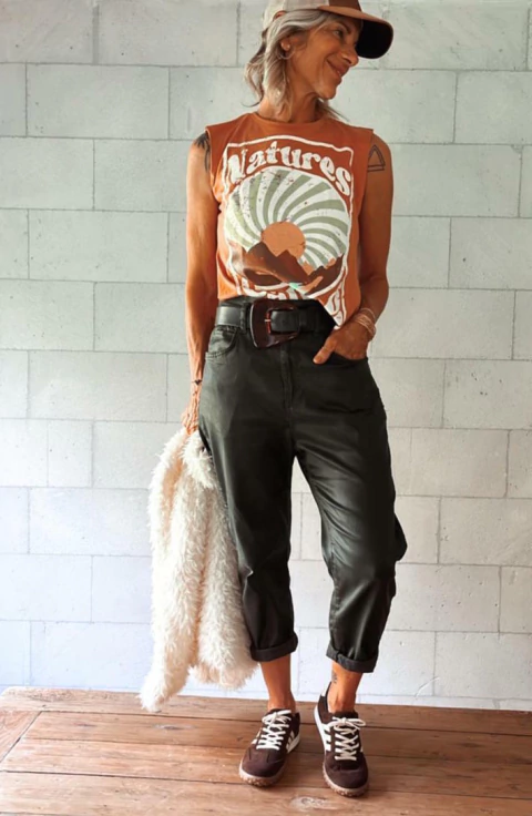 ALMA en gamuza choco - comprar online