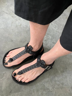 NIZA en cuero negro - comprar online