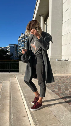 CAMILE en cuero bordo - buy online