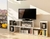 Rack Tv Led 2 Modulos Transformable Mesa Lcd Multifunción - tienda online