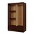 Placard Ropero 114x182 Eco 2 Puertas Corredizas 2 Cajones - tienda online
