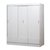 Placard Ropero 170x181 con 3 Puertas Corredizas 3 Cajones Eco