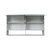 Alacena 1,20 Apertura Vertical Perfil De Aluminio Sorrento - comprar online