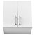 Alacena 60cm melamina blanca con cantos de Aluminio en internet