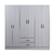 Placard 1,80m 6 Puertas 2 Cajones Ropero Ricchezze