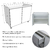 Bajomesada 100cm 2 puertas Potenza - comprar online