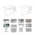 Combo Bajomesada 1,20x0,60+ Alacena + Mesada con Bacha Línea Sorrento - comprar online