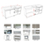 Combo Bajomesada 1,60x0,60 + Alacena + Mesada con Bacha Línea Sorrento - comprar online