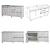 Combo Bajomesada + Mesada con Bacha 1,60x60 Línea Sorrento - comprar online