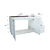 Bajo Mesada Platinum 1,40 X 0,60 Mueble Cocina 3 Cajones - comprar online