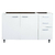 Bajo Mesada Platinum 1,40 X 0,60 Mueble Cocina 3 Cajones