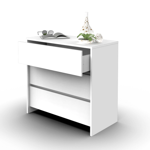 Cómoda Cajonera Melamina 18mm 3 Cajones