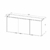 Alacena 1,40 Mueble Cocina Melamina 18mm Premium Aluminio