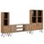 Combo Linea Industrial 2 Bibliotecas + Rack Lcd Led
