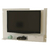 Mueble Flotante Panel Lcd Rack Modular Tv Led Melamina LPA130
