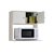 Mueble Porta Microondas Alacena Organizador Colgante Blanco - comprar online