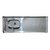 Mesada de Acero Inoxidable 1,40 x 0,50 Bacha Reversible