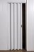 Puerta Plegadiza 95x200 Blanca Reforzada Pvc 10mm Completa