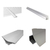 Pack x 10 Tablas de 3 metros Revestimiento PVC 250x9 Texturado en internet