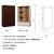 Placard Ropero 114x182 Eco 2 Puertas Corredizas 2 Cajones - comprar online