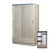 Placard 114x190 2 Puertas Corredizas 2 Cajones Tana Plus