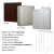 Placard Ropero 170x190 3 Puertas Corredizas 3 Cajones Tana Plus - El Foco