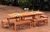 Mesa Madera Extensible 1,80-2,50m Jardin Exterior Muebles - El Foco