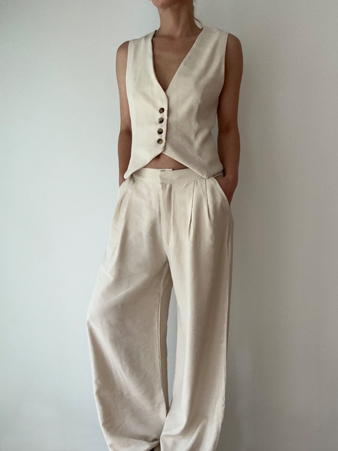PANTALON SASTRE NATURAL