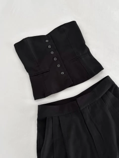 BUSTIER SASTRE NEGRO