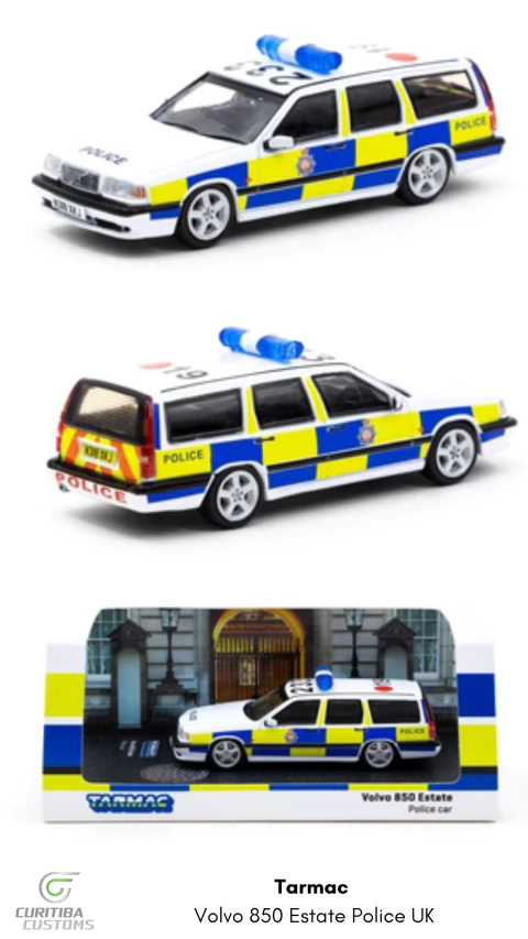 Tarmac 1:64 Volvo 850 Estate Police UK - comprar online