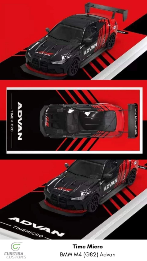 Time Micro 1:64 BMW BMW M4 (G82) Advan