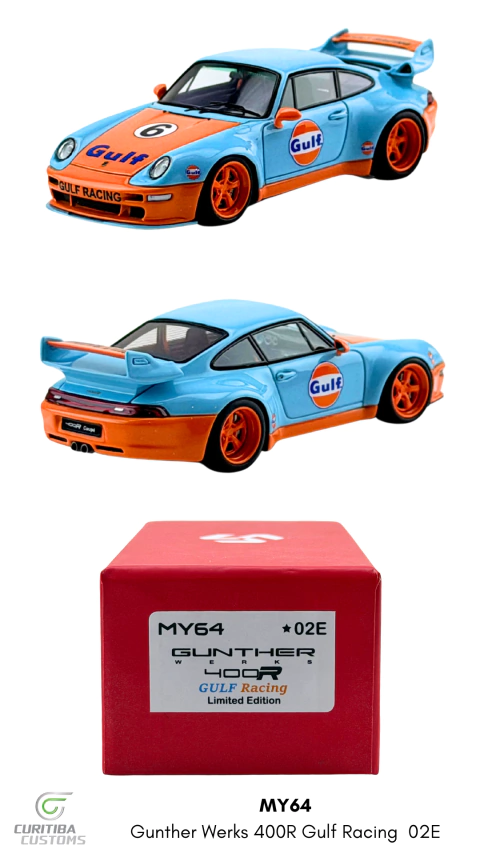 MY64 1:64 Gunther Werk Gulf Racing 02E - comprar online