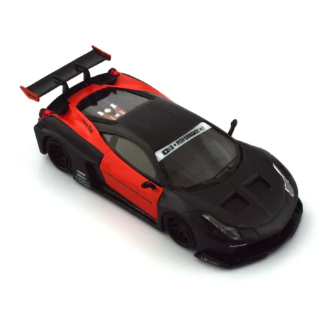 PRÉ VENDA PC Club 1:64 Ferrari 458GT - Fibra de Carbono/Vermelho *Exclusivo Brasil