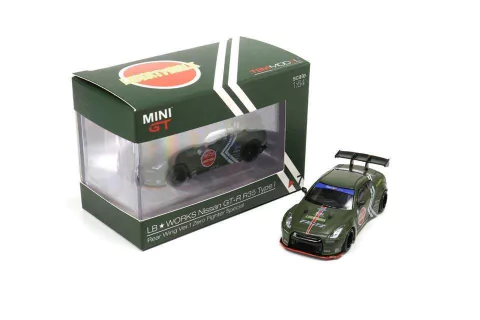 Mini GT 1:64 #7 LB WORKS Nissan GT-R R35 GT Wing Zero Fighter
