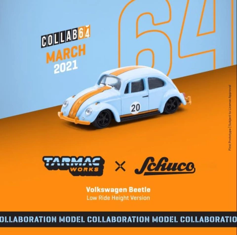 Tarmac X Schuco 1:64 Fusca GULF