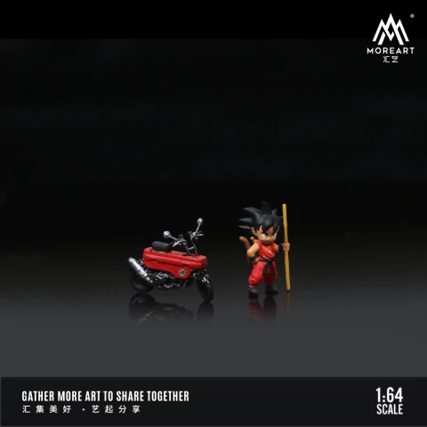 Moreart 1:64 Wukong Moto Campo Vermelha C/Figura - comprar online