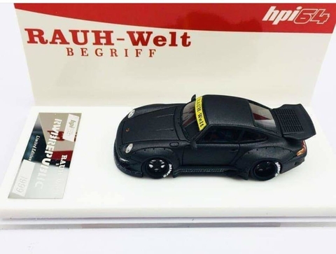 HPI 1:64 RWB 993 "Turbo" Preto Fosco