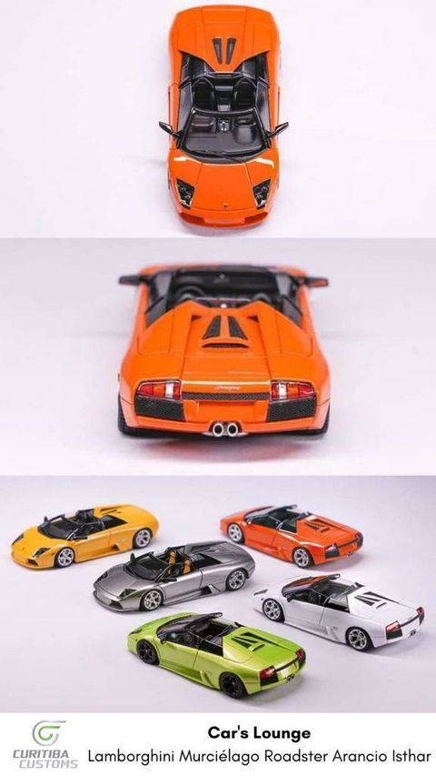 Car's Lounge 1:64 Lamborghini Murcielago Roadster Laranja