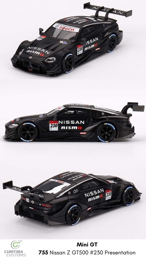 Mini GT 1:64 #755 Nissan Z GT500 #230 Presentation