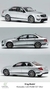 King Model 1:64 Mercedes Benz AMG C63 Prata