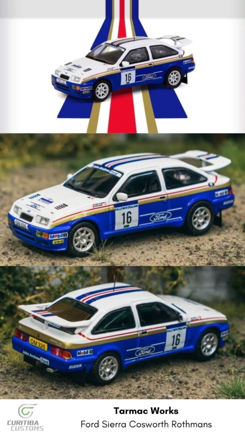 Tarmac 1:64 Ford Sierra RS Cosworth Rothmans - comprar online