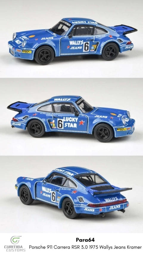 Para64 1:64 Porsche 911 Carrera RSR 3.0 Wallys Jeans - comprar online