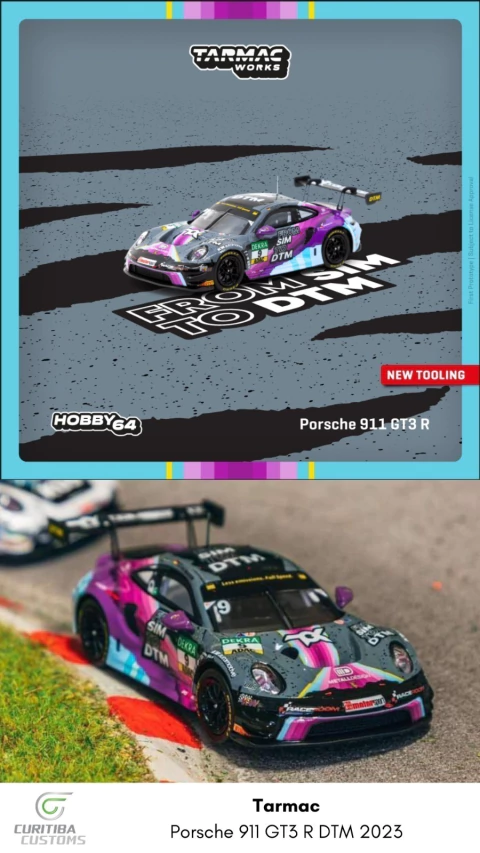 Tarmac 1:64 Porsche 911 992 GT3 R DTM 2023 - comprar online