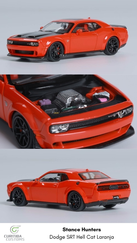 Stance Hunters 1:64 Dodge Challenger HellCat Vermelho - comprar online