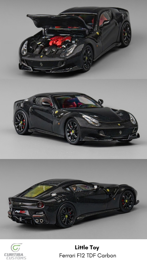 Little Toys 1:64 Ferrari F12 TDF Carbon - comprar online