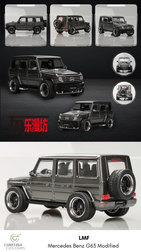 LMF 1:64 Mercedes-Benz G63 Modified Cinza - comprar online