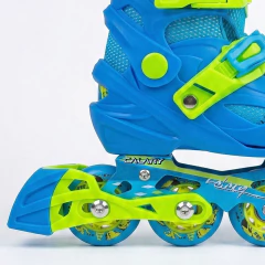 Patins Calary C2 Blue - Ajustável (26 ao 37br) - loja online