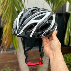 Capacete Profissional VEGO com LED Integrado (Ajustável) Preto/Cinza