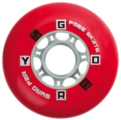 Gyro Wheels F2R 80mm 85A - Red